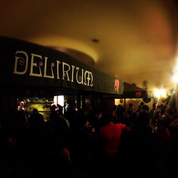 Photo taken at Delirium Café by Valentin B. on 10/31/2012