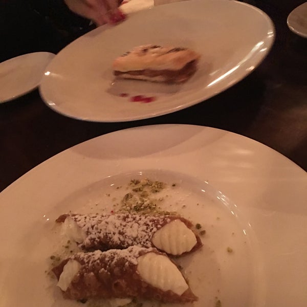 Delicious meal. Save room for dessert. Their cannoli's are the second best in the city (behind Nodo)