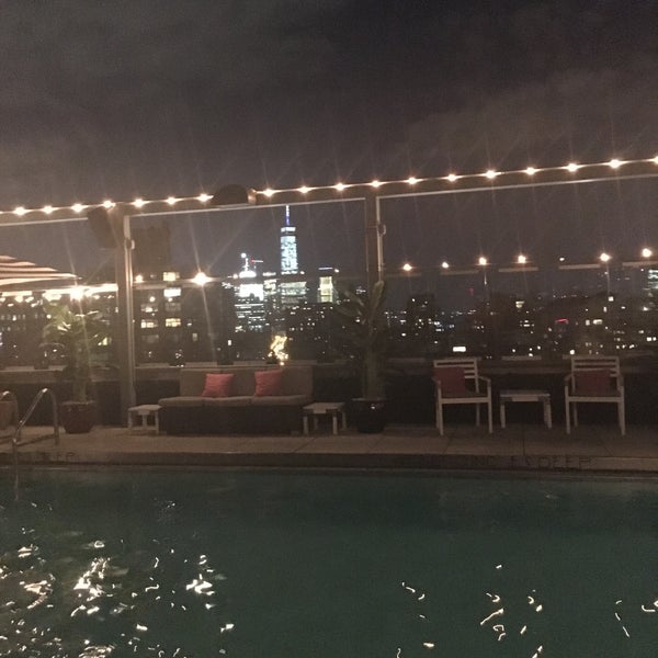 Photo taken at Plunge Rooftop Bar &amp; Lounge by Nadia I. on 7/28/2016