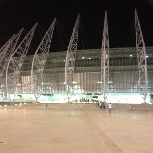 Photo taken at Arena Castelão by Marcelo H. on 4/25/2013