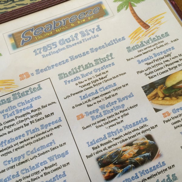 Foto scattata a Seabreeze Island Grill da Hawkeye il 9/19/2015
