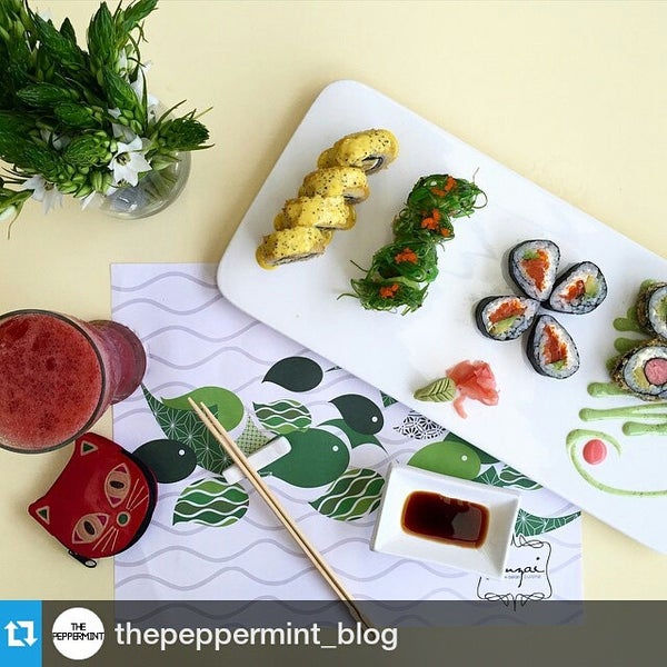 5/8/2015 tarihinde Mileziyaretçi tarafından Banzai Sushi Asian Cuisine'de çekilen fotoğraf