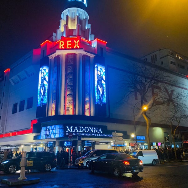 Photo taken at Le Grand Rex by Madonnito on 3/4/2020