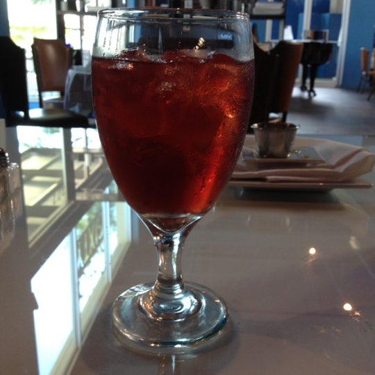 Hibiscus tea is a delicious signature. Super fresh, always just the right amount of sweet.