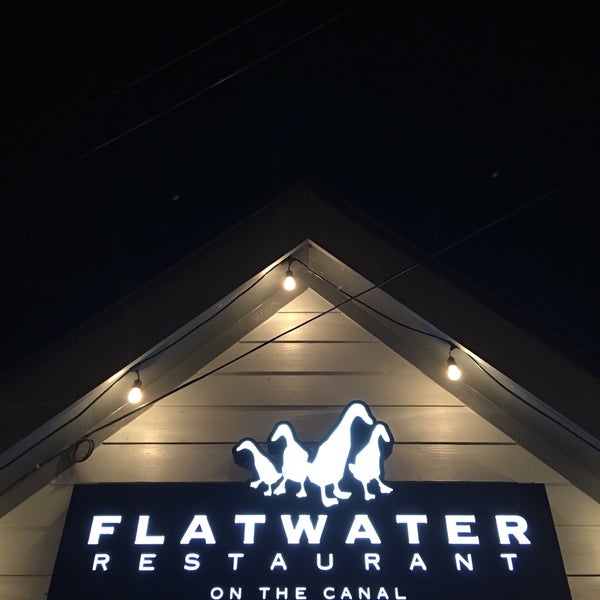 Photo taken at Flatwater Restaurant by Sean M. on 10/15/2016