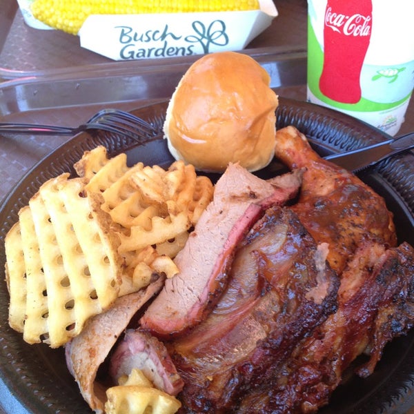 trapper s smokehouse busch gardens bbq joint