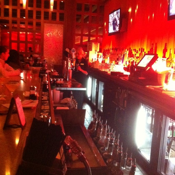 If you want great service, the only place to sit is at the bar.