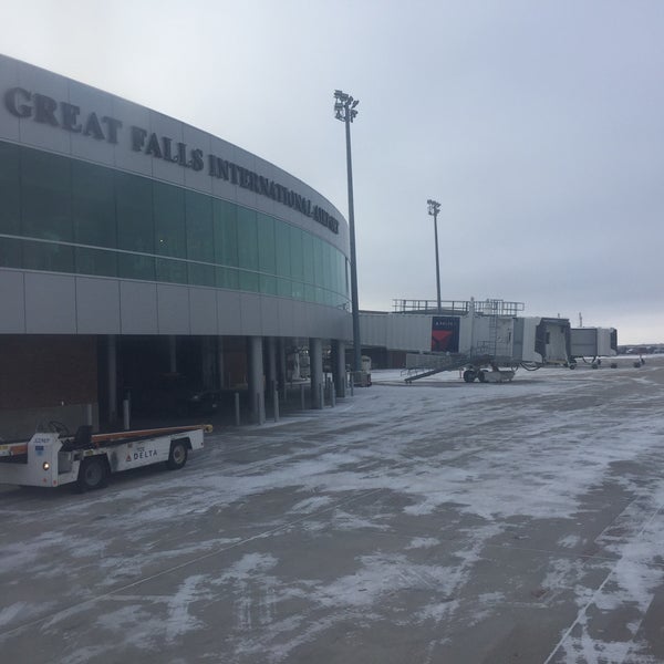 Photo taken at Great Falls International Airport (GTF) by Sam S. on 12/11/2016