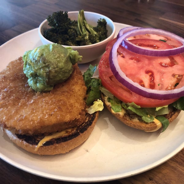 Photo taken at Veggie Grill by Sam S. on 5/7/2018