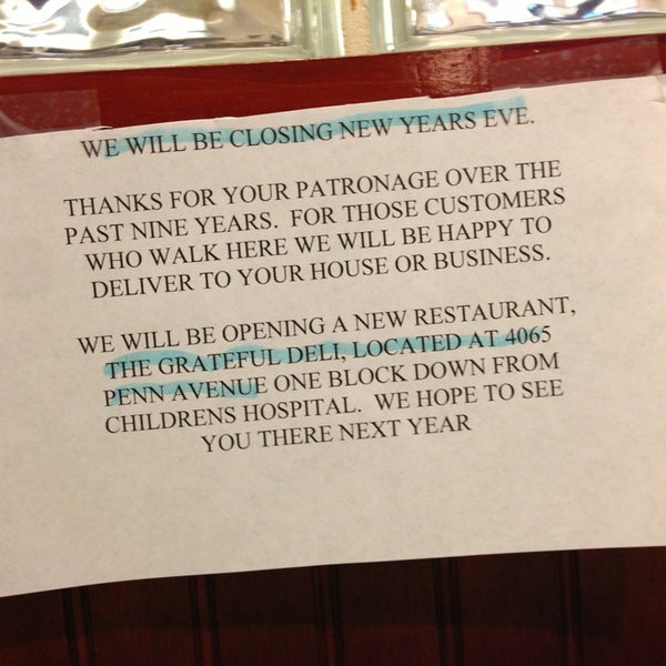 W.G. Grinders (Now Closed) Bloomfield 12 tips from 208 visitors