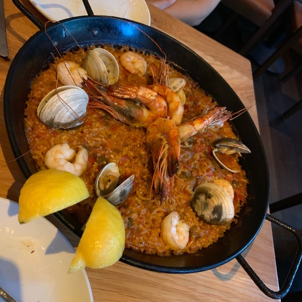 Paella and dates