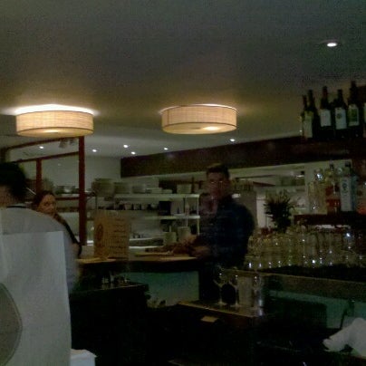 Photo taken at Barcelona Restaurant &amp; Wine Bar by Tom C. on 11/7/2012