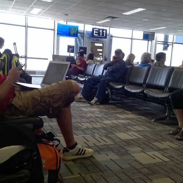 Photo taken at Minneapolis–Saint Paul International Airport (MSP) by Paige on 6/29/2015