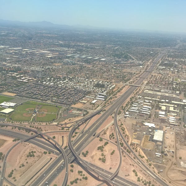 Photo taken at Phoenix Sky Harbor International Airport (PHX) by Paige on 6/29/2015