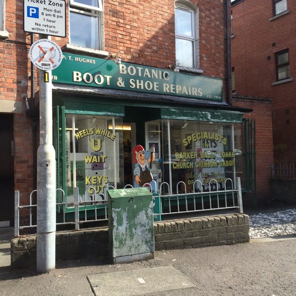 Shoe repair shop church street