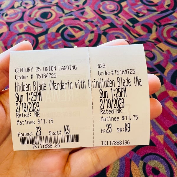Cinemark Century Union Landing 25 and XD 45 tips