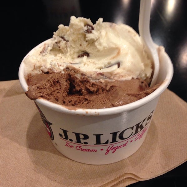 J.P. Licks Ice Cream Shop in Boston