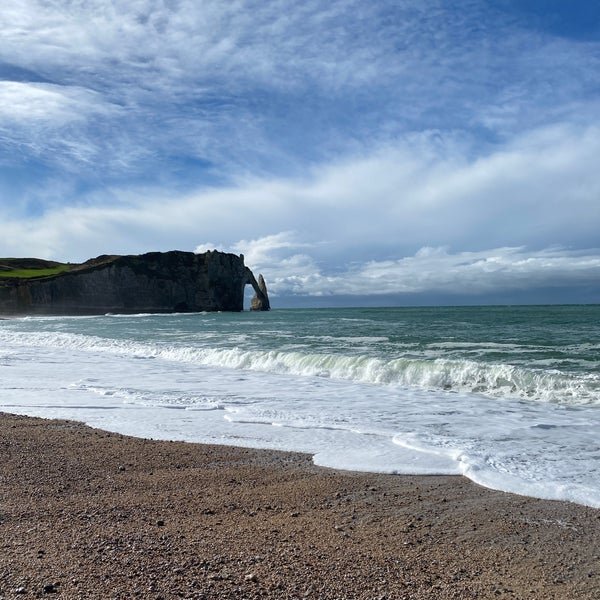 Photo taken at Plage d&#39;Étretat by Anatolii on 2/23/2024