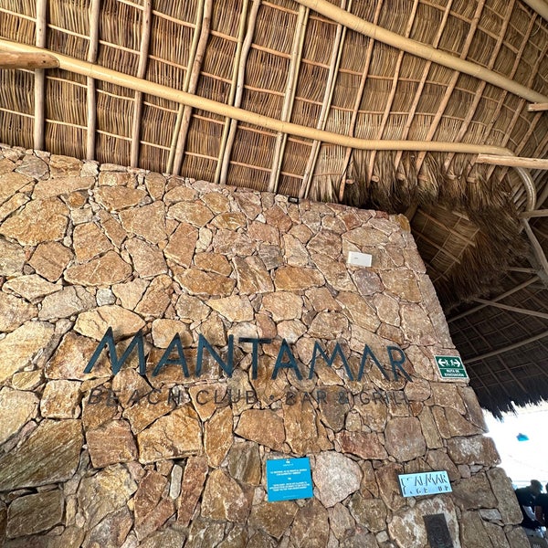 Photo taken at Mantamar Beach Club • Bar &amp; Grill by T Marcus D. on 4/16/2023