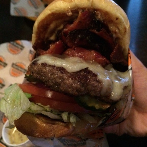 Bacon cheeseburger on steroids.