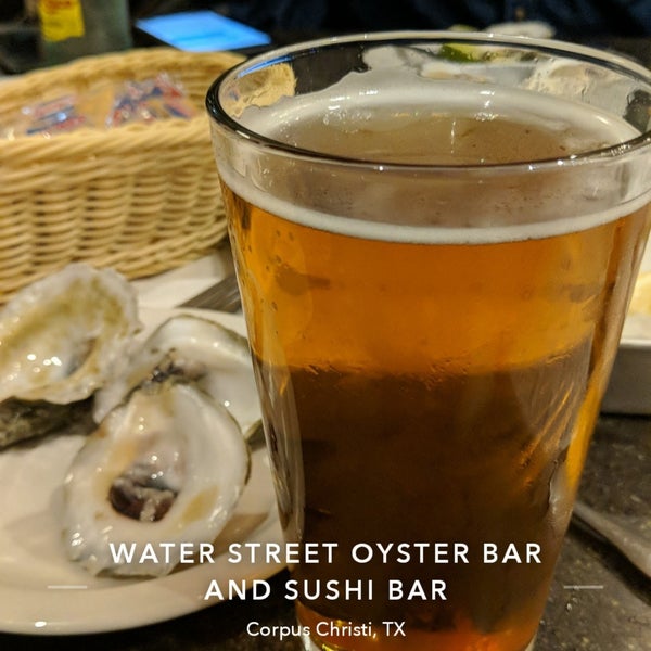 Photo taken at Water Street Oyster Bar by Eric B. on 4/26/2019