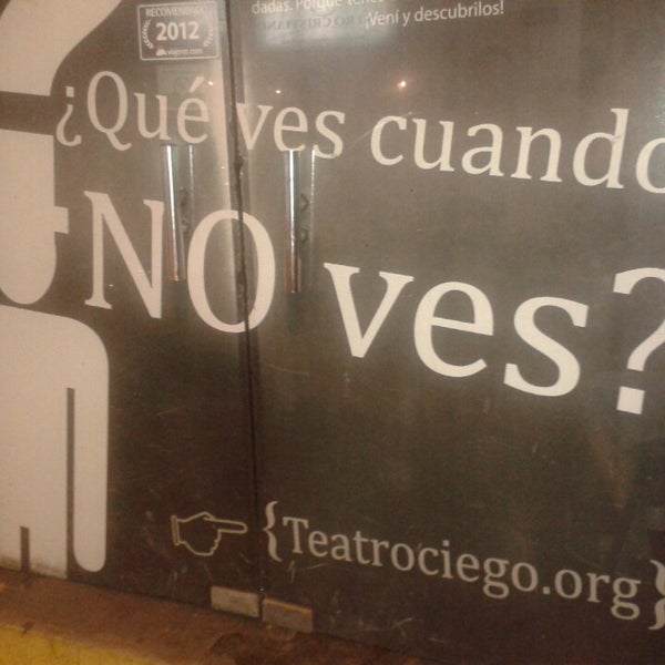 Снимок сделан в Centro Argentino de Teatro Ciego пользователем Ramiro S. 11/15/2013