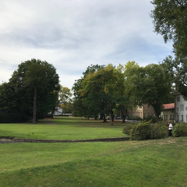 Photo taken at Gräflicher Park Health &amp; Balance Resort by Mietzekotze on 9/16/2018