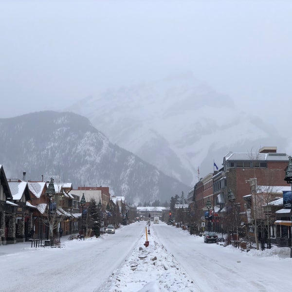 Photo taken at Town of Banff by Michael on 2/12/2019
