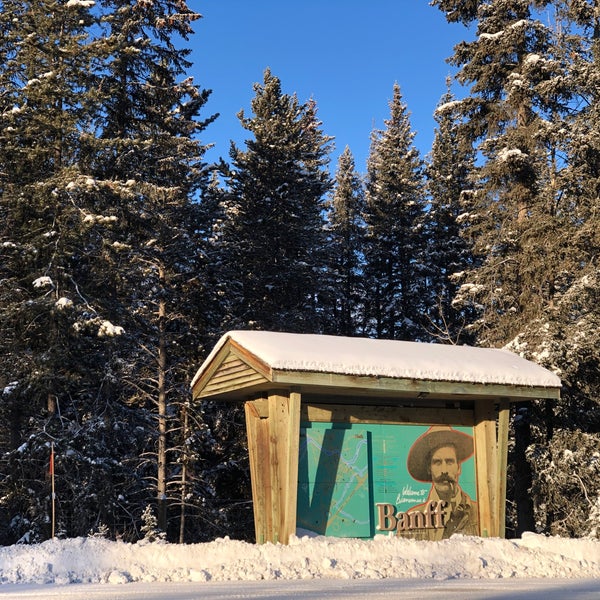 Photo taken at Town of Banff by Michael on 2/13/2019