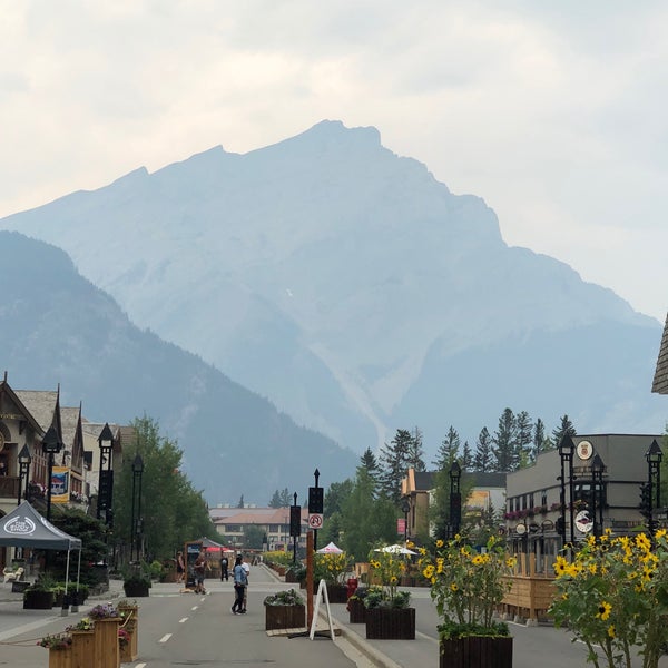 Photo taken at Town of Banff by Michael on 8/2/2021