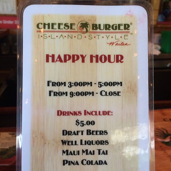 Cheeseburger Island Style Burger Joint in Wailea