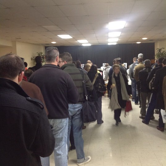 Voting at Marie Reed Learning Center (Now Closed) Polling Place in