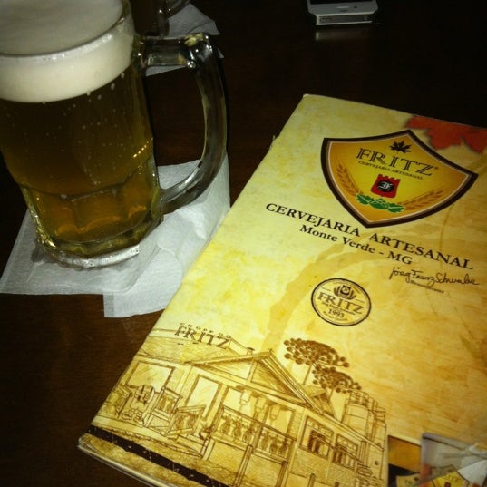 Photo taken at Chopp do Fritz by Marcella on 10/13/2012