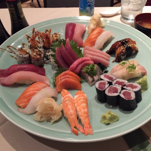 Sushi sashimi for 2. :)