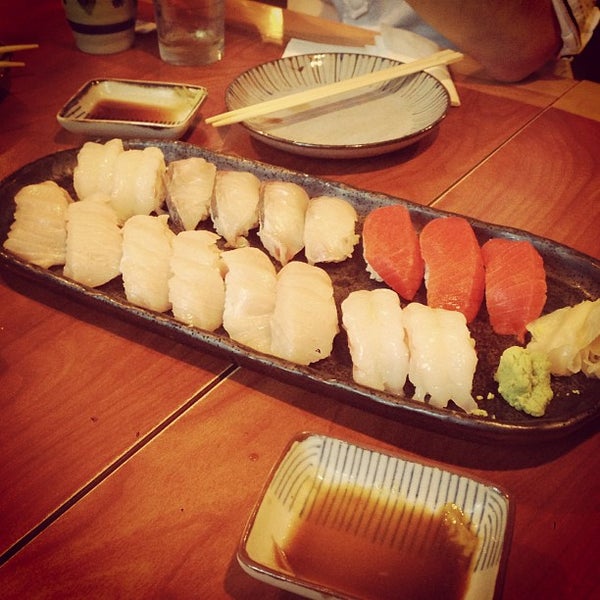 Photo taken at Sushi Hachi by Craig R. on 6/23/2013