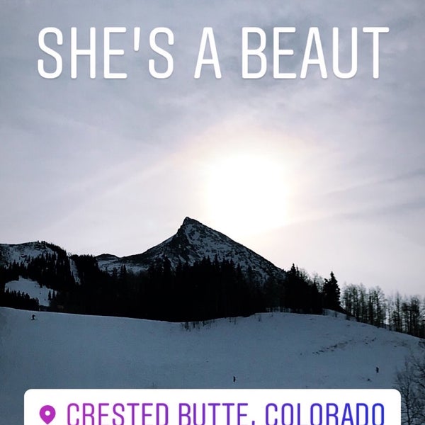 Foto tirada no(a) Crested Butte Mountain Resort por Kim G. em 1/17/2020