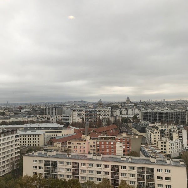 Photo taken at Paris Marriott Rive Gauche Hotel &amp; Conference Center by Maria R. on 11/1/2018