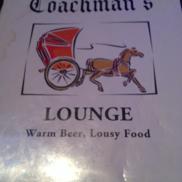 Coachman's Lounge (Now Closed) Bar