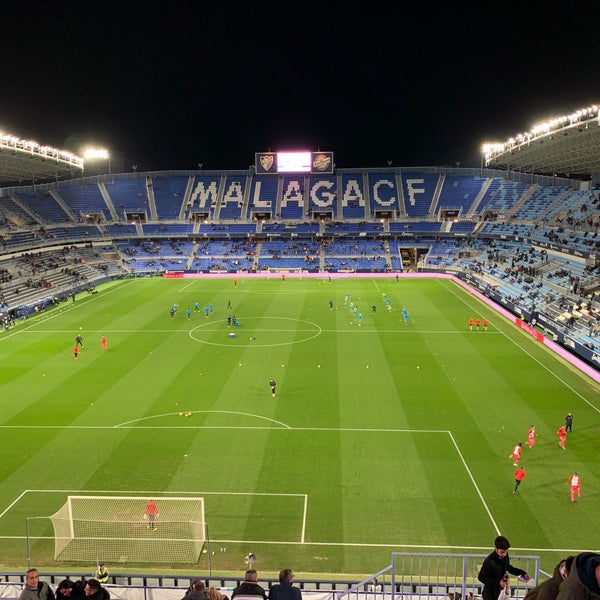 Foto tirada no(a) Estadio La Rosaleda por Arne T. em 1/19/2019