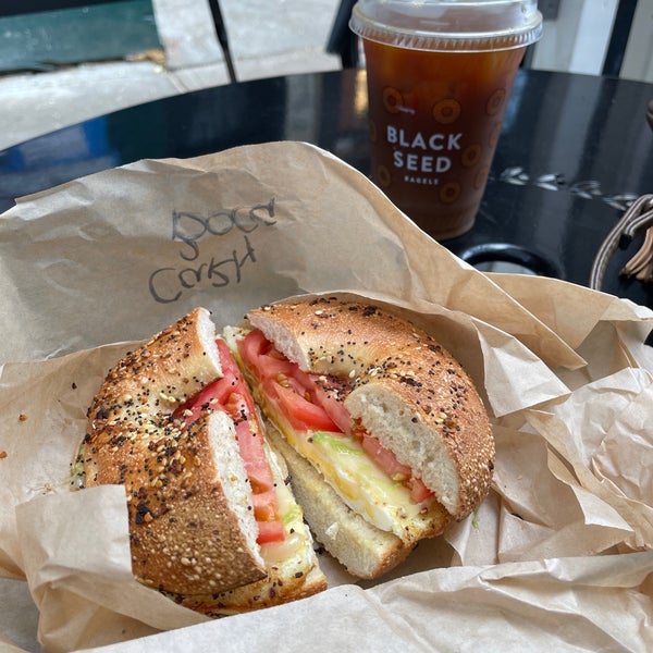 Photo taken at Black Seed Bagels by Carly K. on 8/10/2021