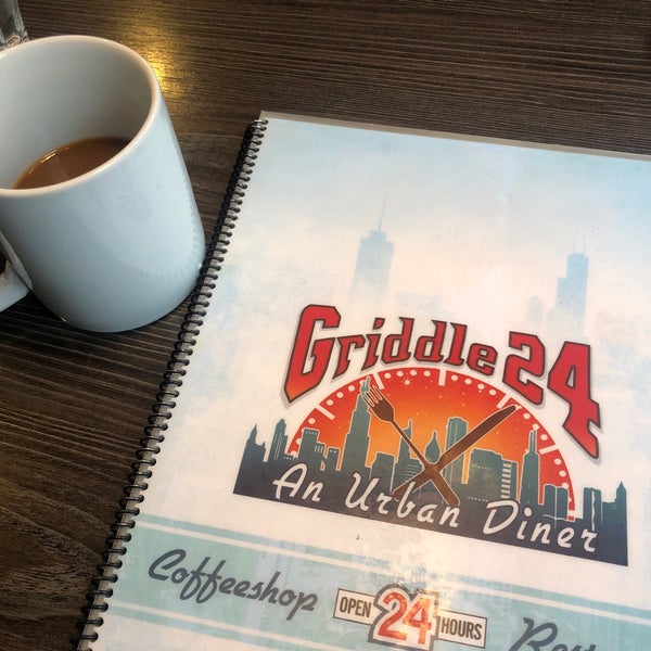 Photo taken at Griddle 24 by Carly K. on 5/7/2019