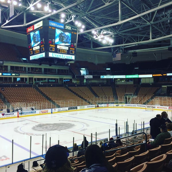 Photo taken at SNHU Arena by jeven w. on 1/24/2016