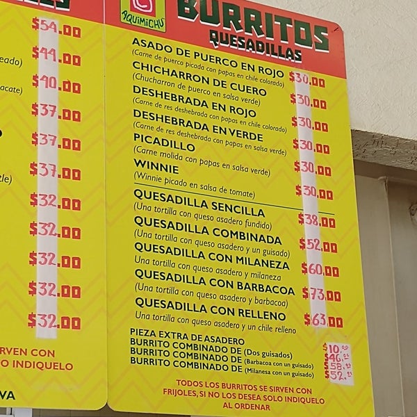 Fotos en Burritos Aquimichu 24 tips de 326 visitantes