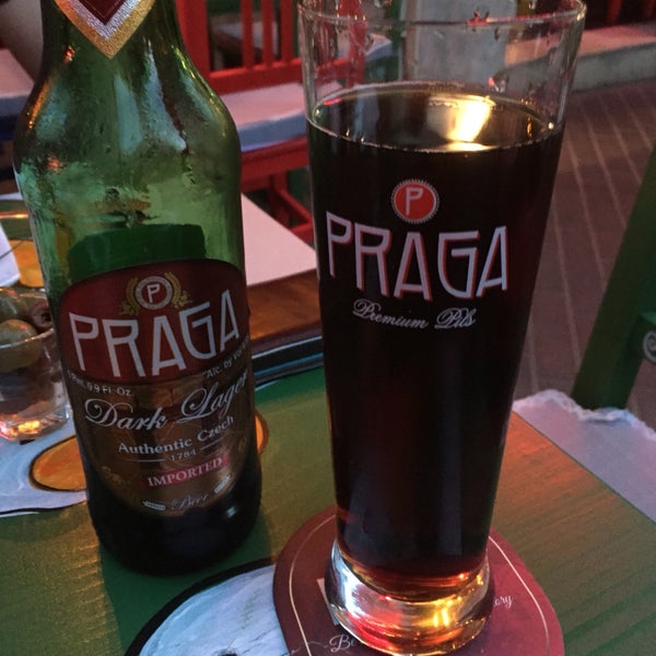 Good menu, burgers and chicken steak especially and nice Prague beer!