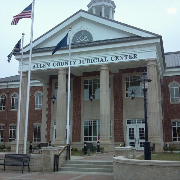 Allen County Justice Center Courthouse in Scottsville