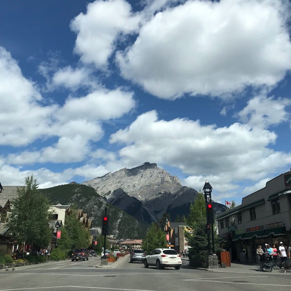 Photo taken at Town of Banff by Brian P. on 7/28/2019