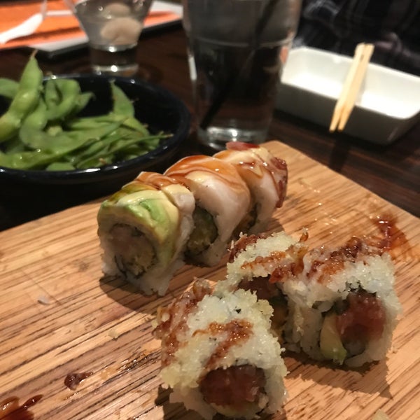 Photo taken at Bar Chi Sushi by Sarah S. on 12/15/2017
