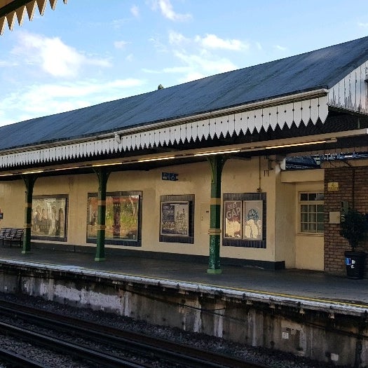 Photo taken at West Kensington London Underground Station by Robert on 1/9/2020