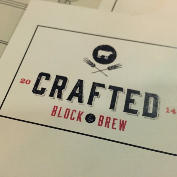 1/10/2015에 William R.님이 Crafted Block &amp; Brew에서 찍은 사진