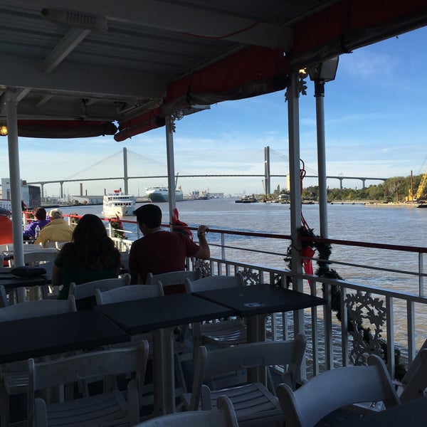 Photo taken at Savannah&#39;s Riverboat Cruises by Danny C. on 11/30/2015